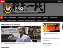 Tablet Screenshot of eskk.nu